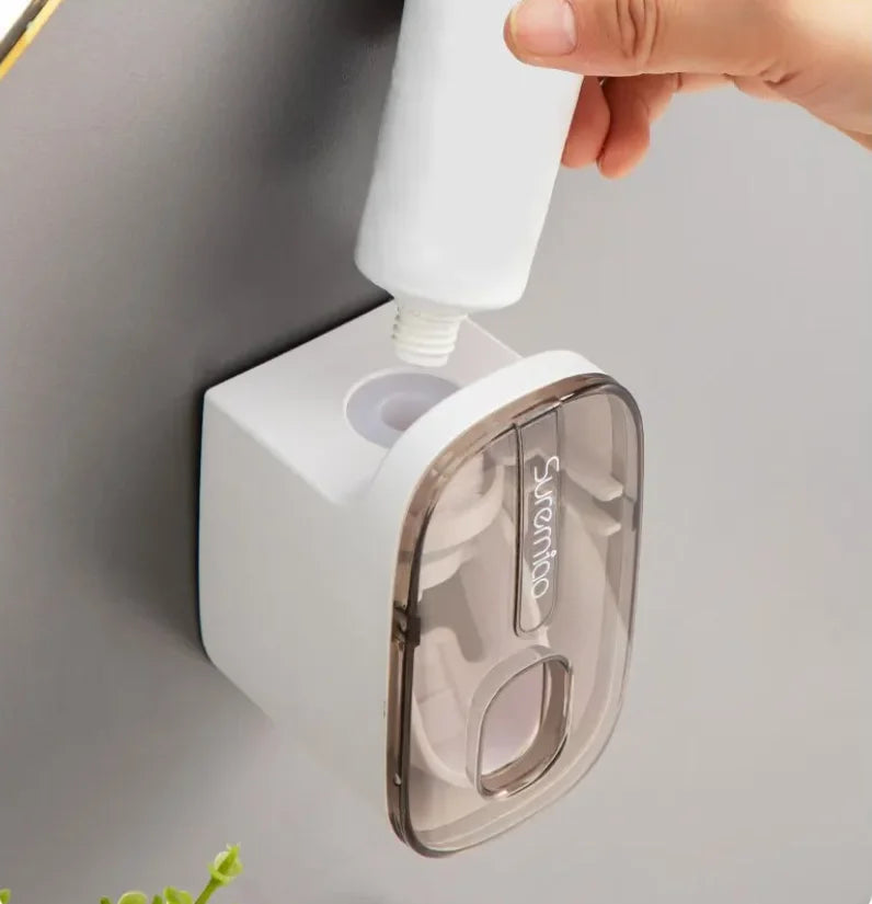 Wall-mounted Toothpaste Squeezer