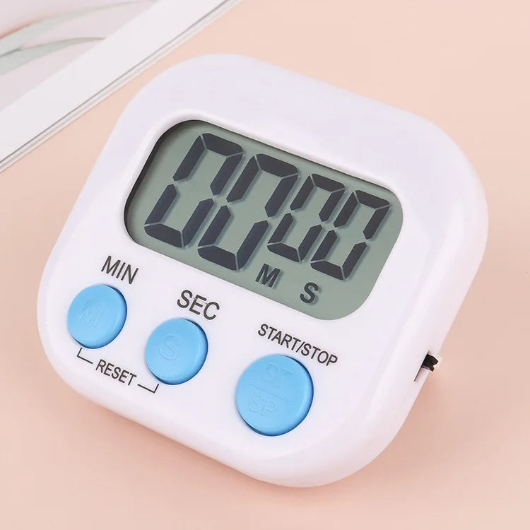 Multifunctional Magnetic Digital Kitchen Timer Clock Loud Alarm