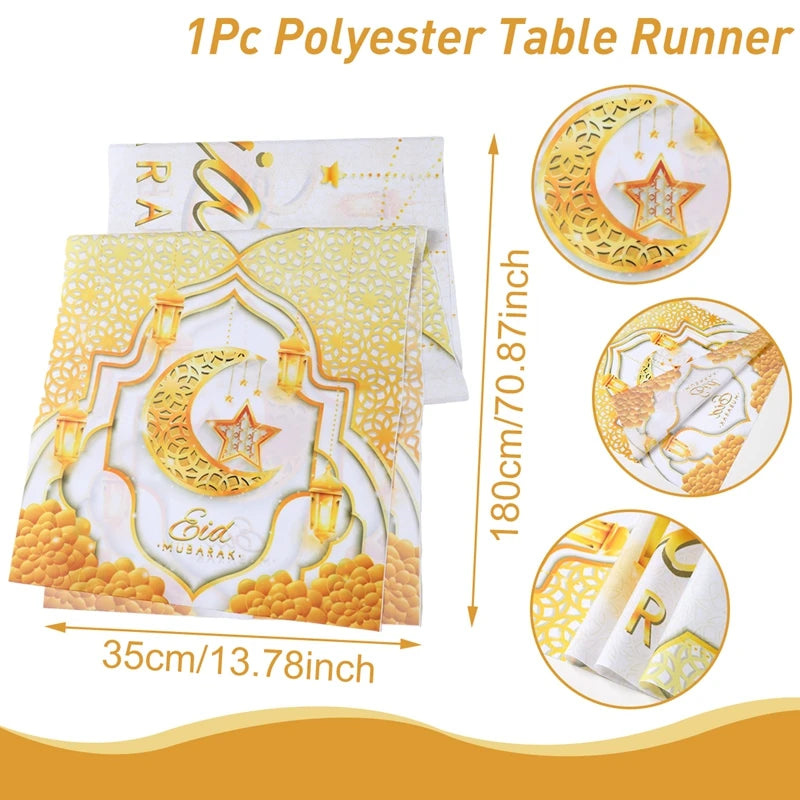 Ramadan Decoration 2025 Table Runner