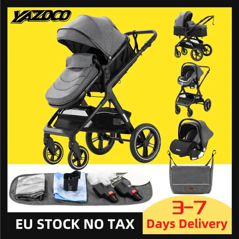 Newest Baby Stroller 3 in 1