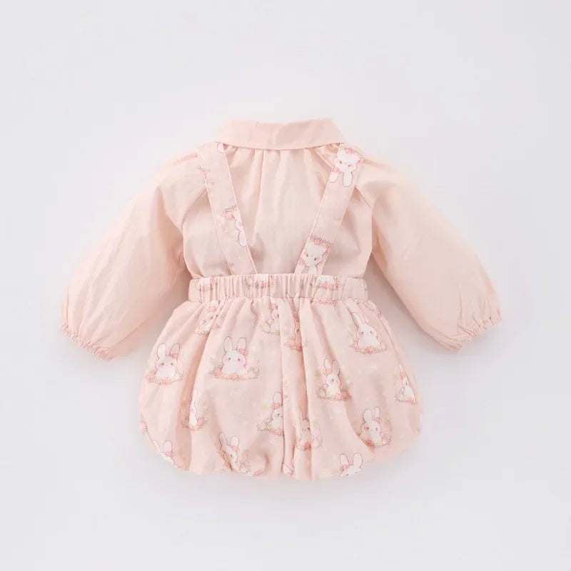 New Spring-Autumn Two-piece Set for Baby Girls