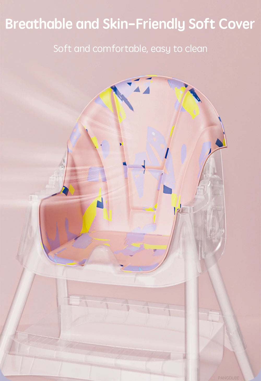 Foldable Baby High Chair Reclining