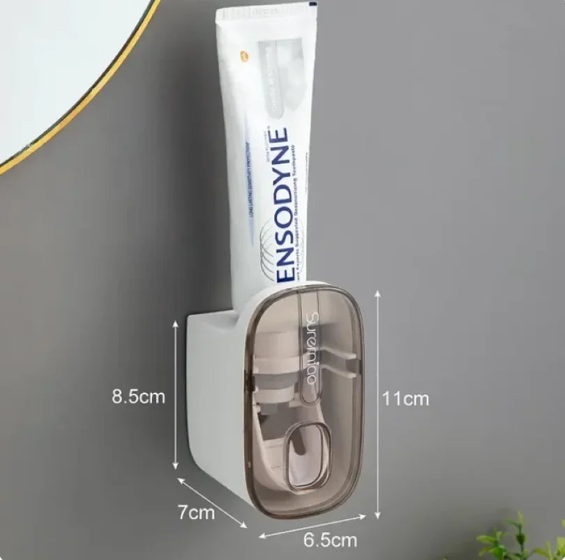 Wall-mounted Toothpaste Squeezer