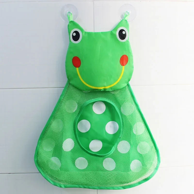 Baby Shower Bath Toys Storage Mesh with Strong Suction Cups