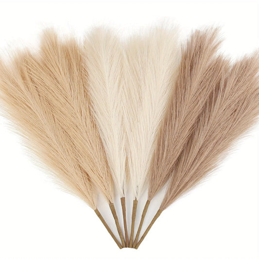 6PCS Artificial Pampas Grass Decor