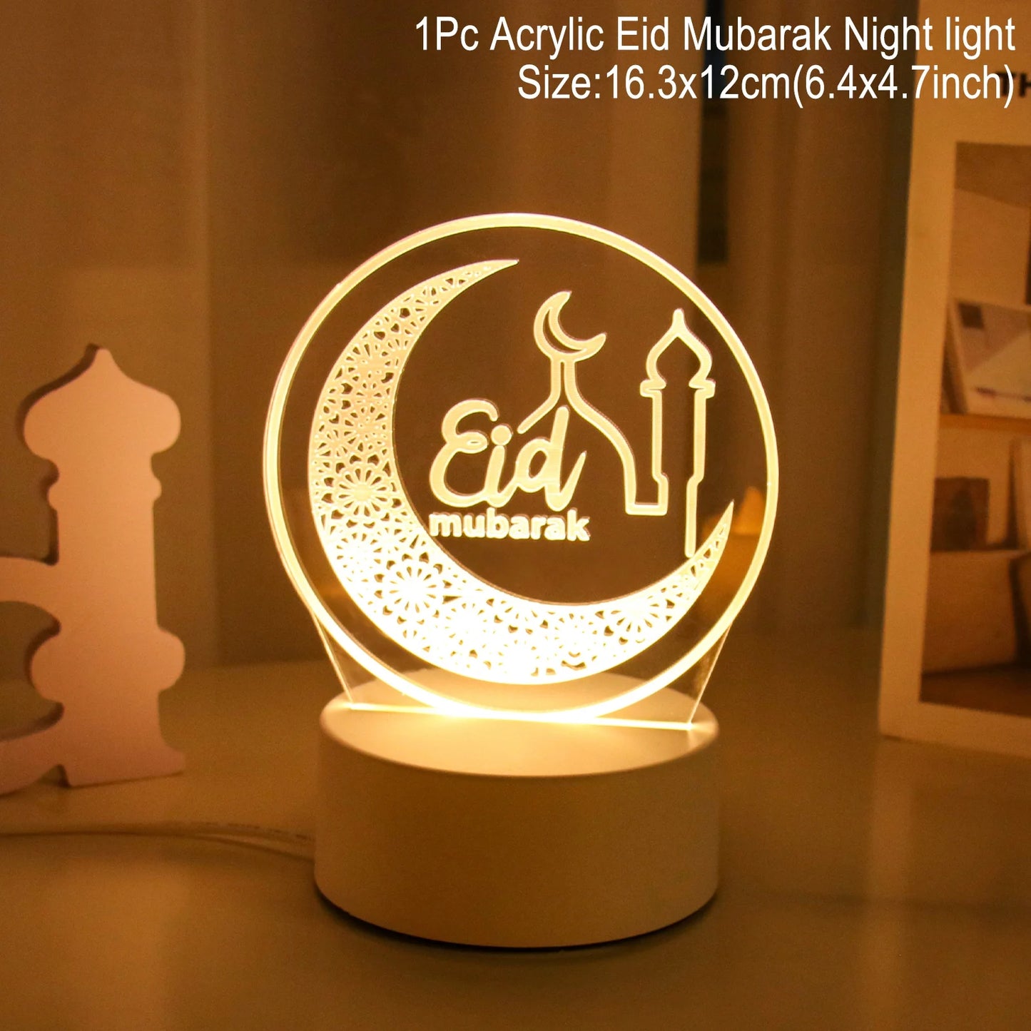 Night Light Mubarak Ramadan Decoration