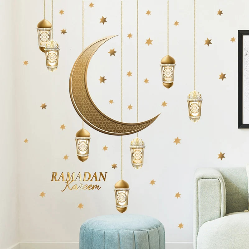 Window Stickers Ramadan Decoration