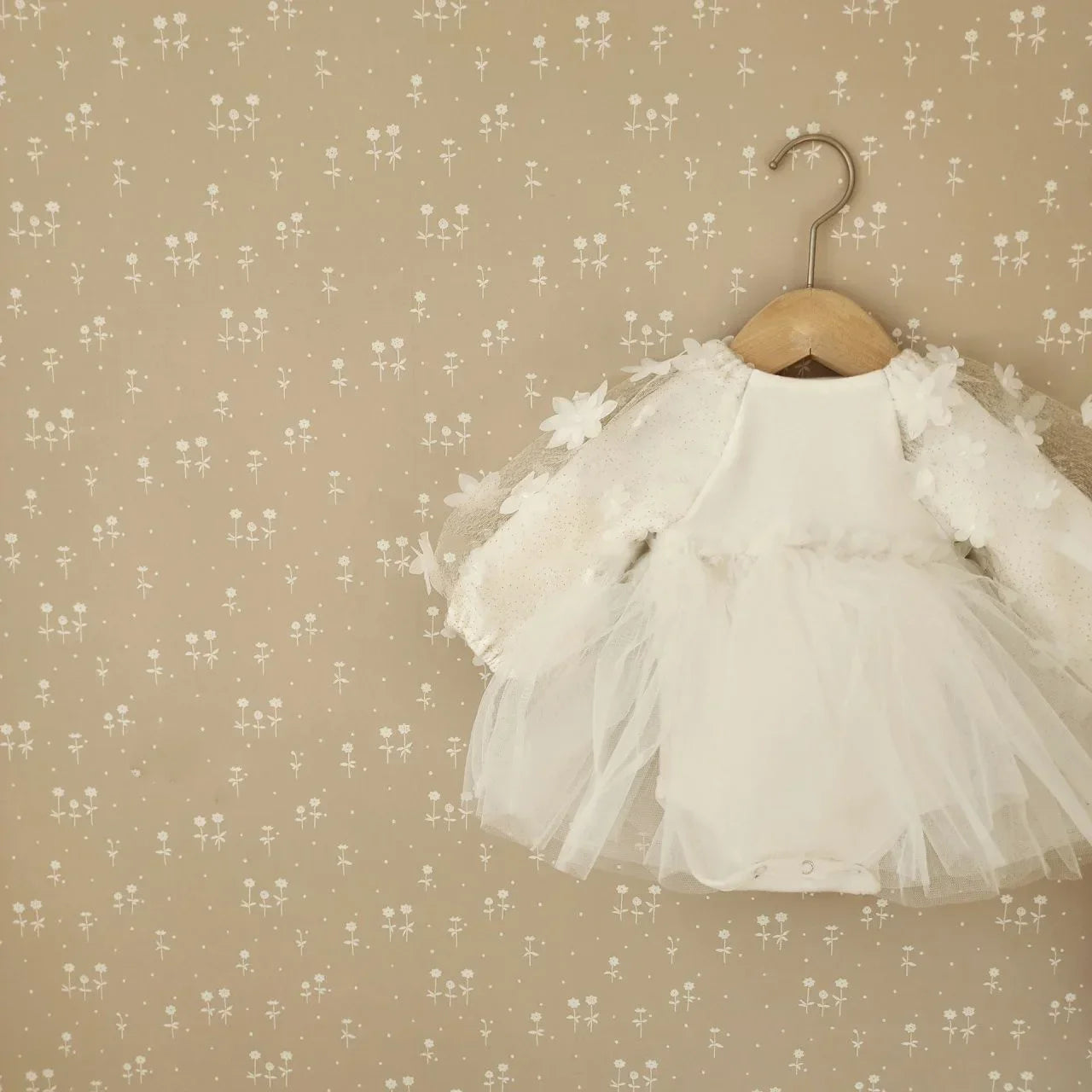 Baby Cotton Tulle Princess Dress