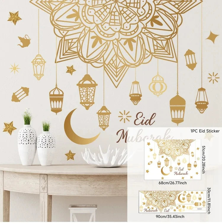 Window Stickers Ramadan Decoration