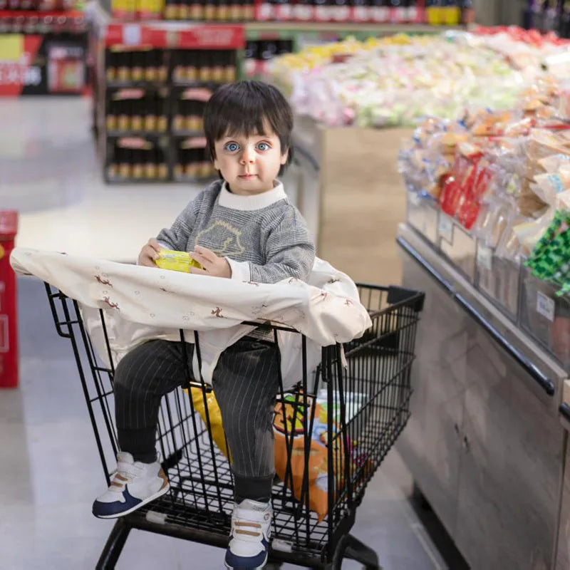 Baby dining chair cover, supermarket shopping cart cover