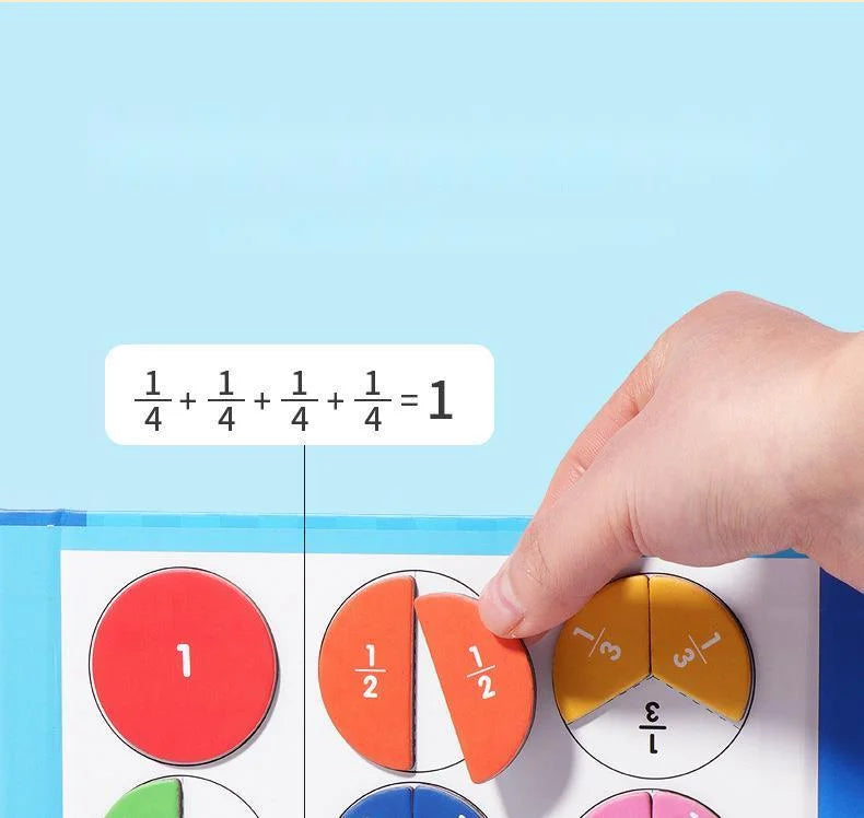 Magnetic Fraction Learning Math Toy