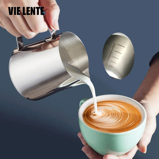 350ML/600Ml Stainless Steel Coffee Pot Milk