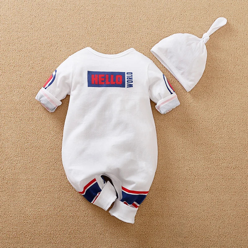 Comfortable Long Sleeve Baby Bodysuit