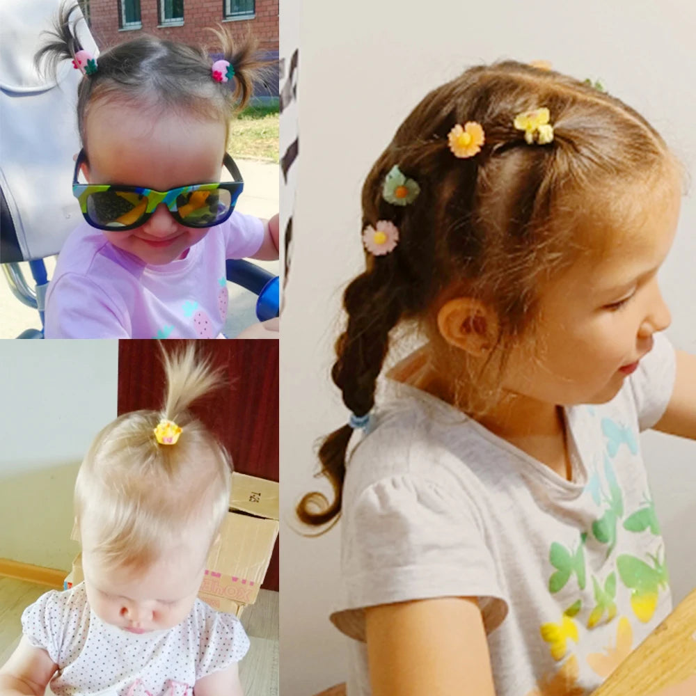 10Pcs Cartoon Hairbands Set for Girl