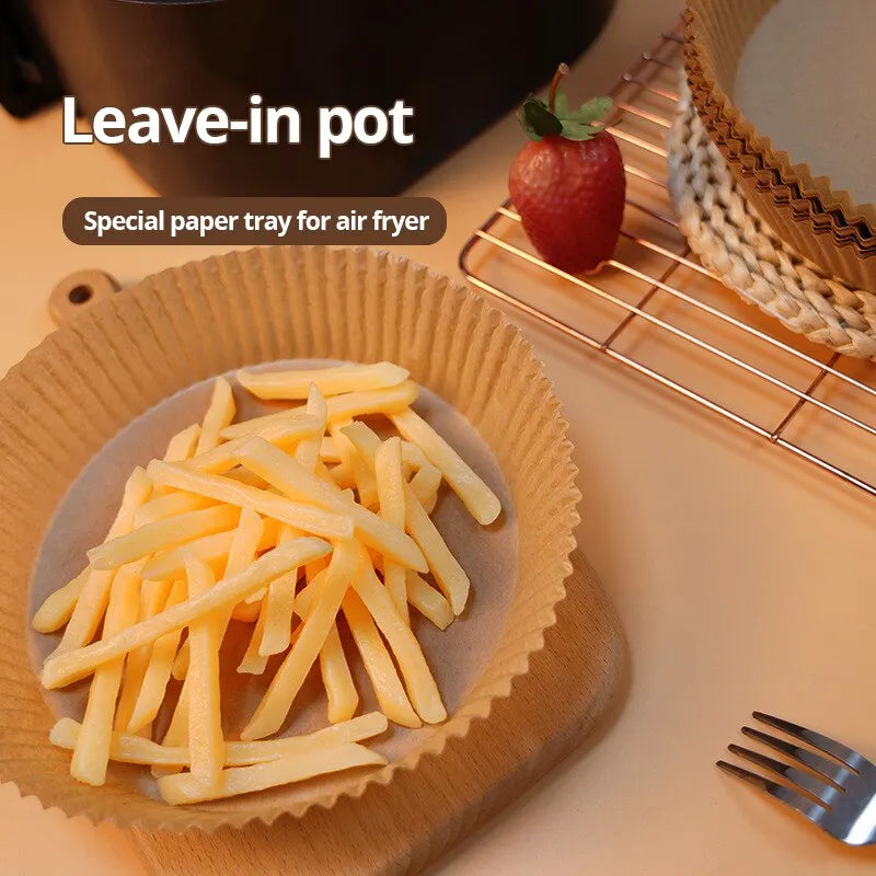 200pcs/set Air Fryer Disposable Paper Parchment