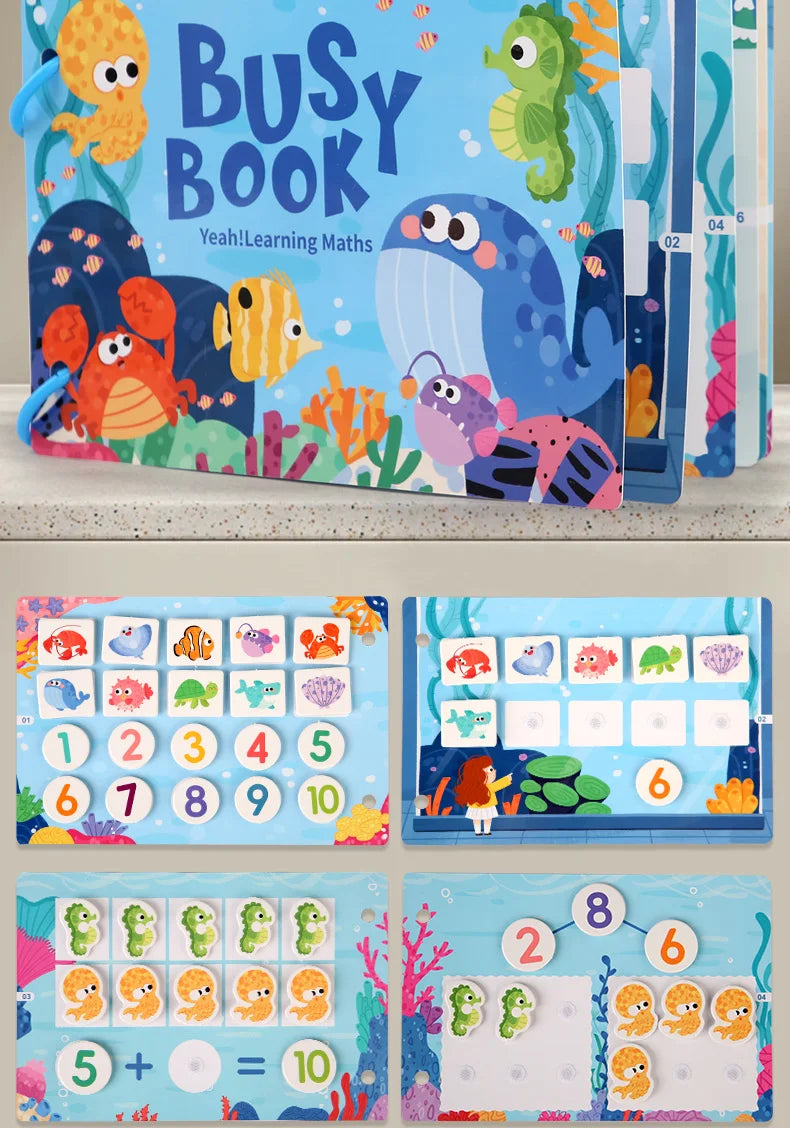 Puzzle Book Word Recognition Children's Early Education