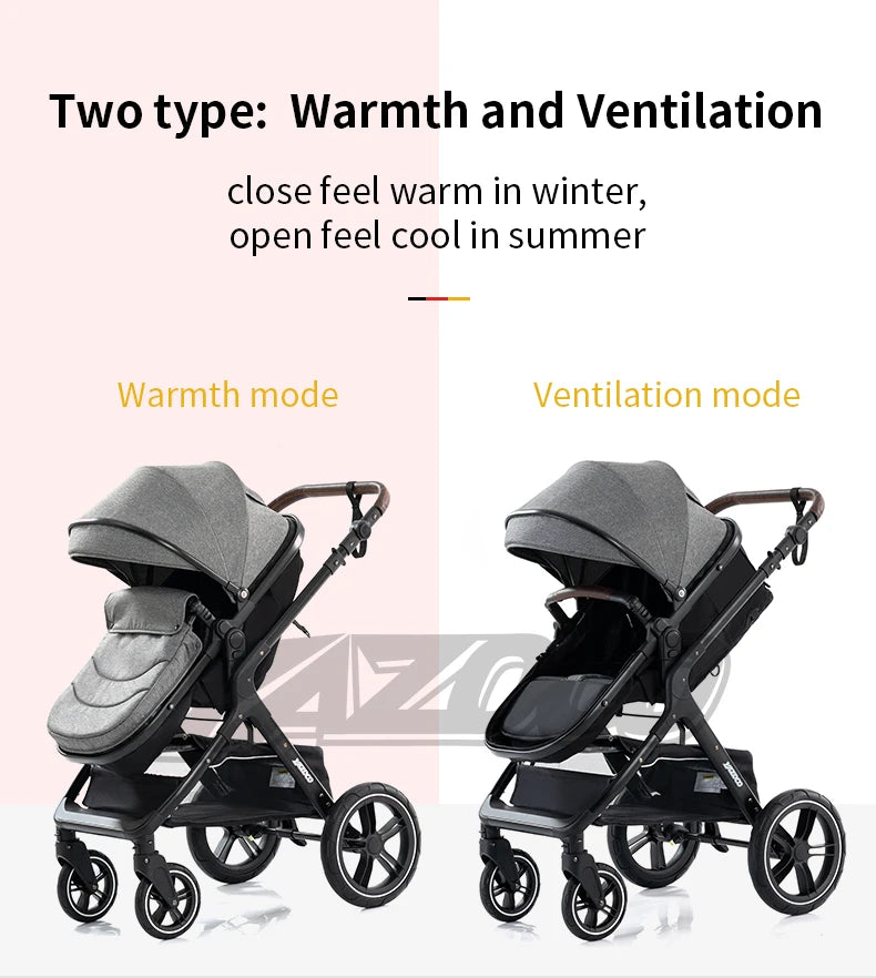 Newest Baby Stroller 3 in 1