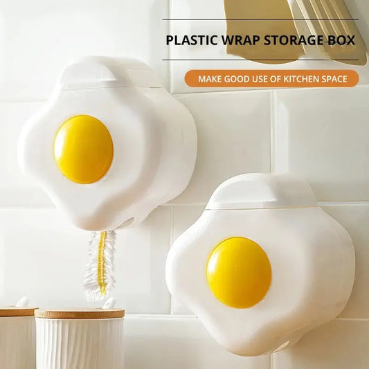 Plastic Wrap Storage Box Food Cover