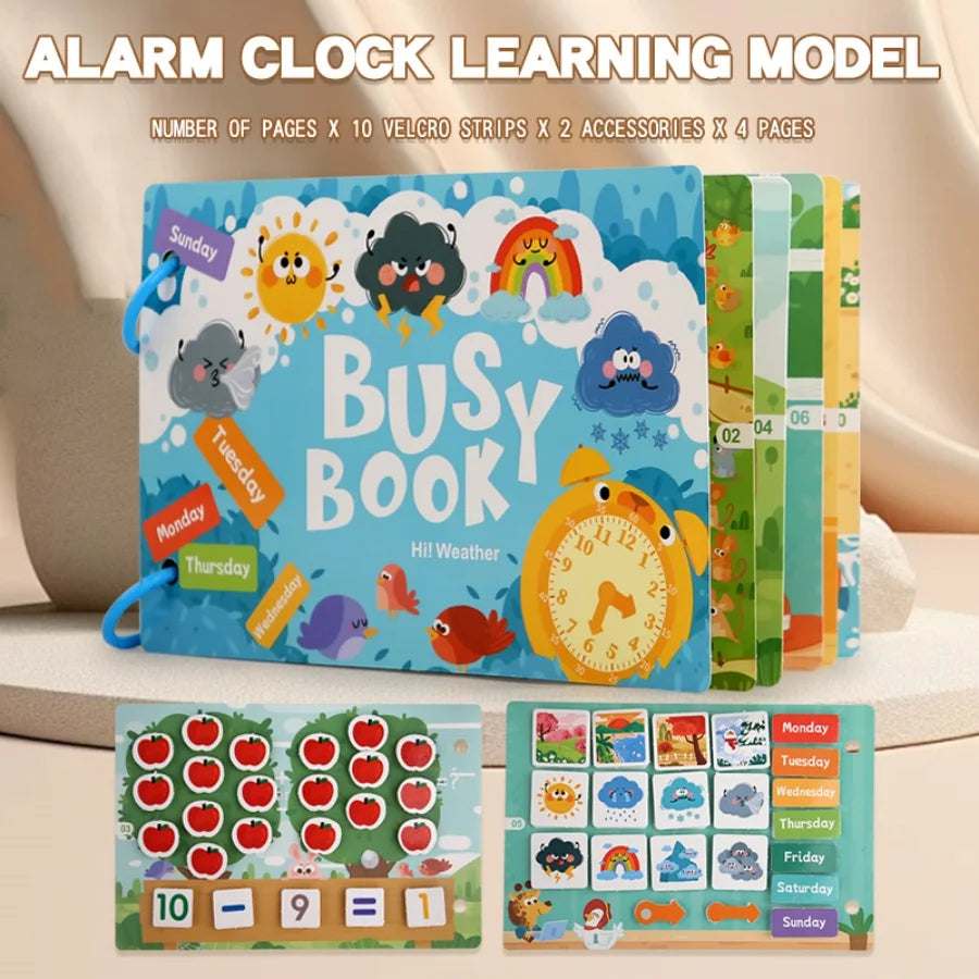 Puzzle Book Word Recognition Children's Early Education