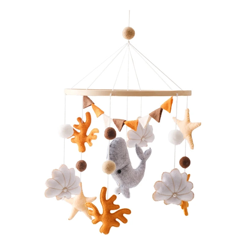 Baby Crib Mobile Bed Bell Rattle