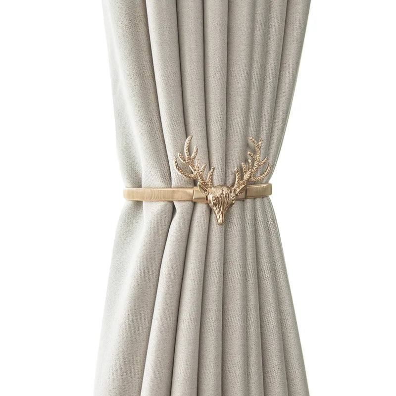 New Elk Feather Elastically Stretchable Curtain Clip