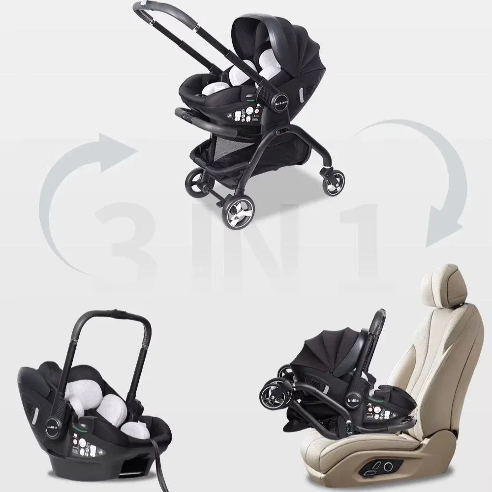 4 in 1Newborn Baby Stroller Multi-function Car Sea