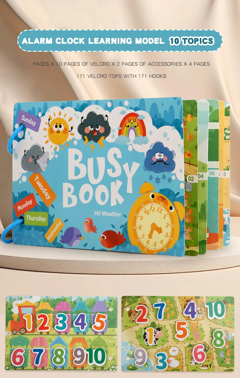 Puzzle Book Word Recognition Children's Early Education