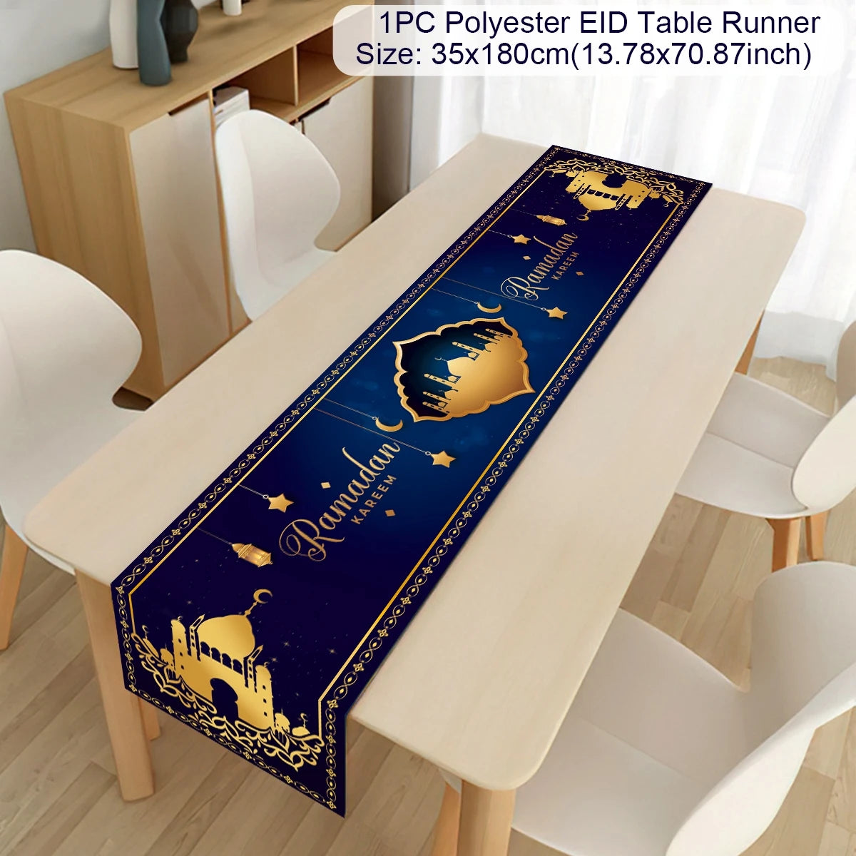 Ramadan Decoration 2025 Table Runner