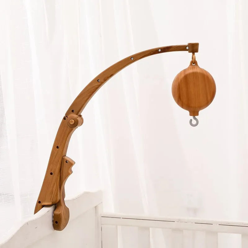 Wooden Baby Rattle Mobile 0-12Month