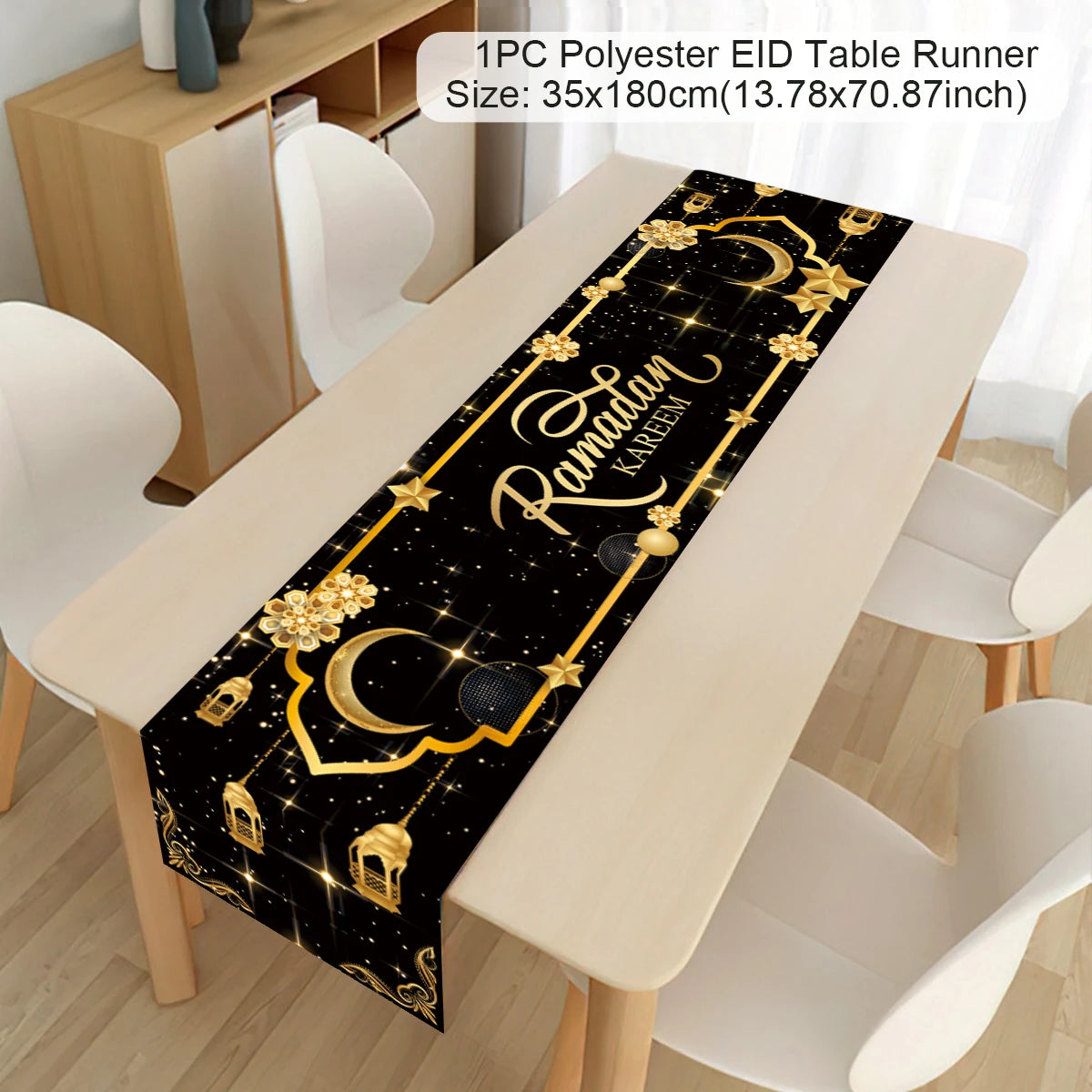 Ramadan Decoration 2025 Table Runner