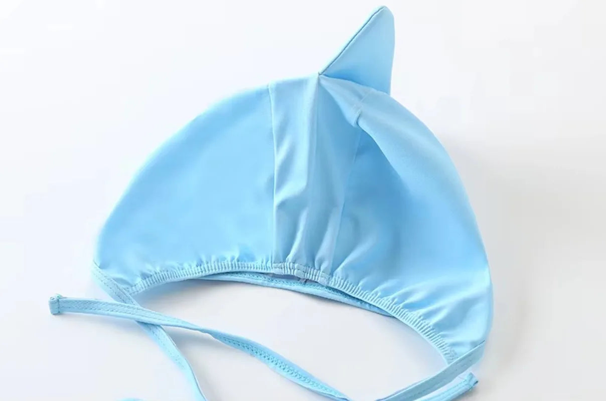 New Children's Swimsuits Adorable Shark-themed One-piece Swimsuits