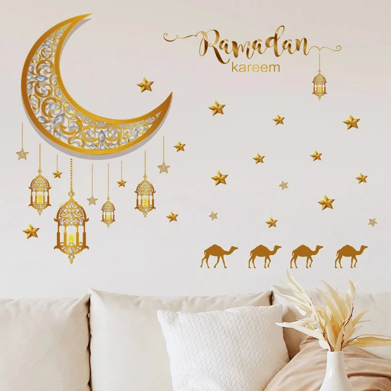 Window Stickers Ramadan Decoration