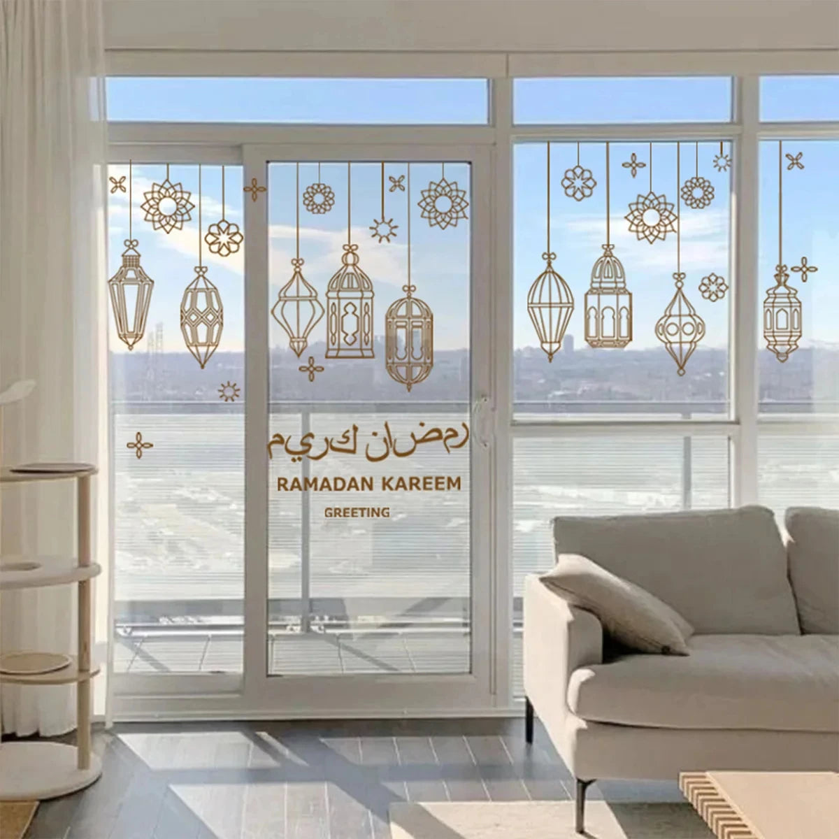 Window Stickers Ramadan Decoration