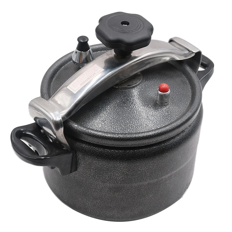 New Frosted Spray Coating Pressure Cooker 3L Black Safety Explosion