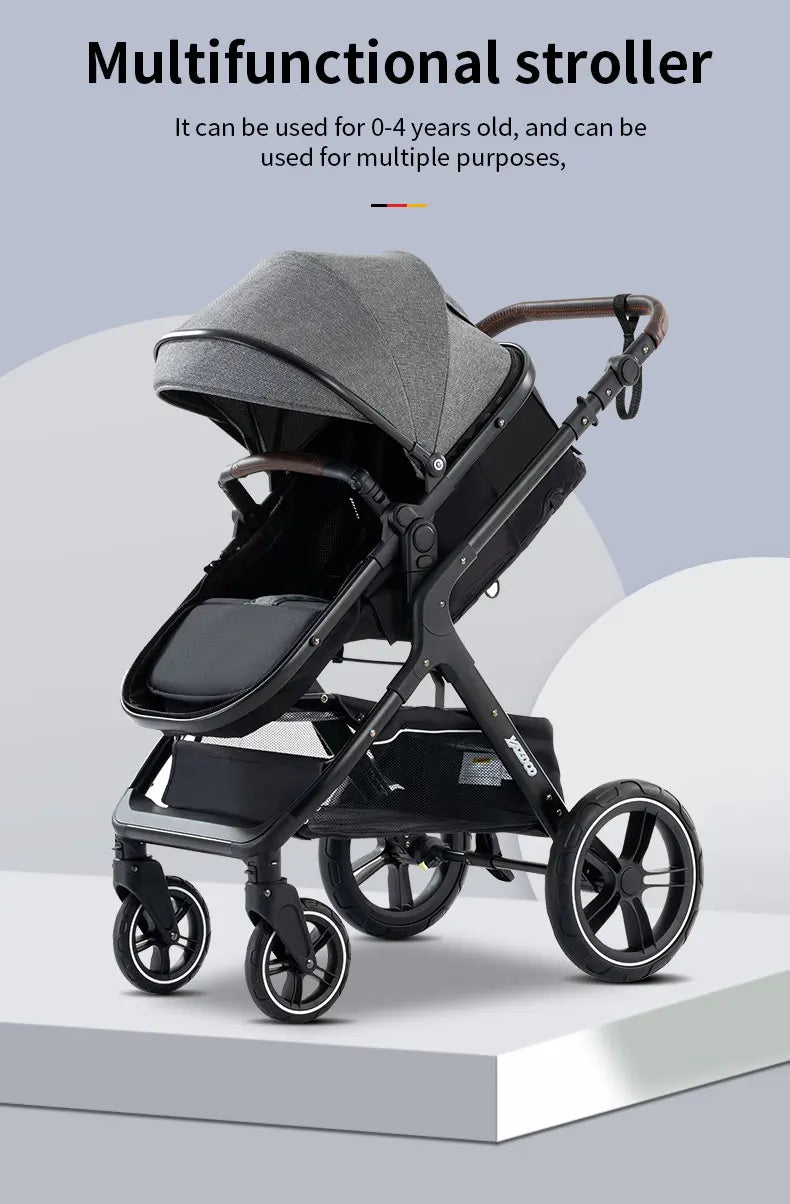 Newest Luxury Baby Stroller 3in1