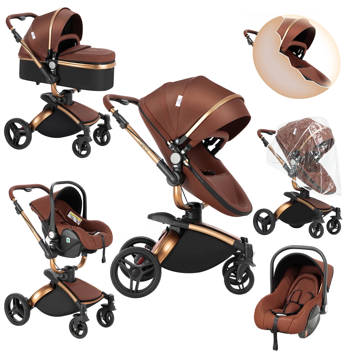 Newborn Stroller Baby Carriage High Quality