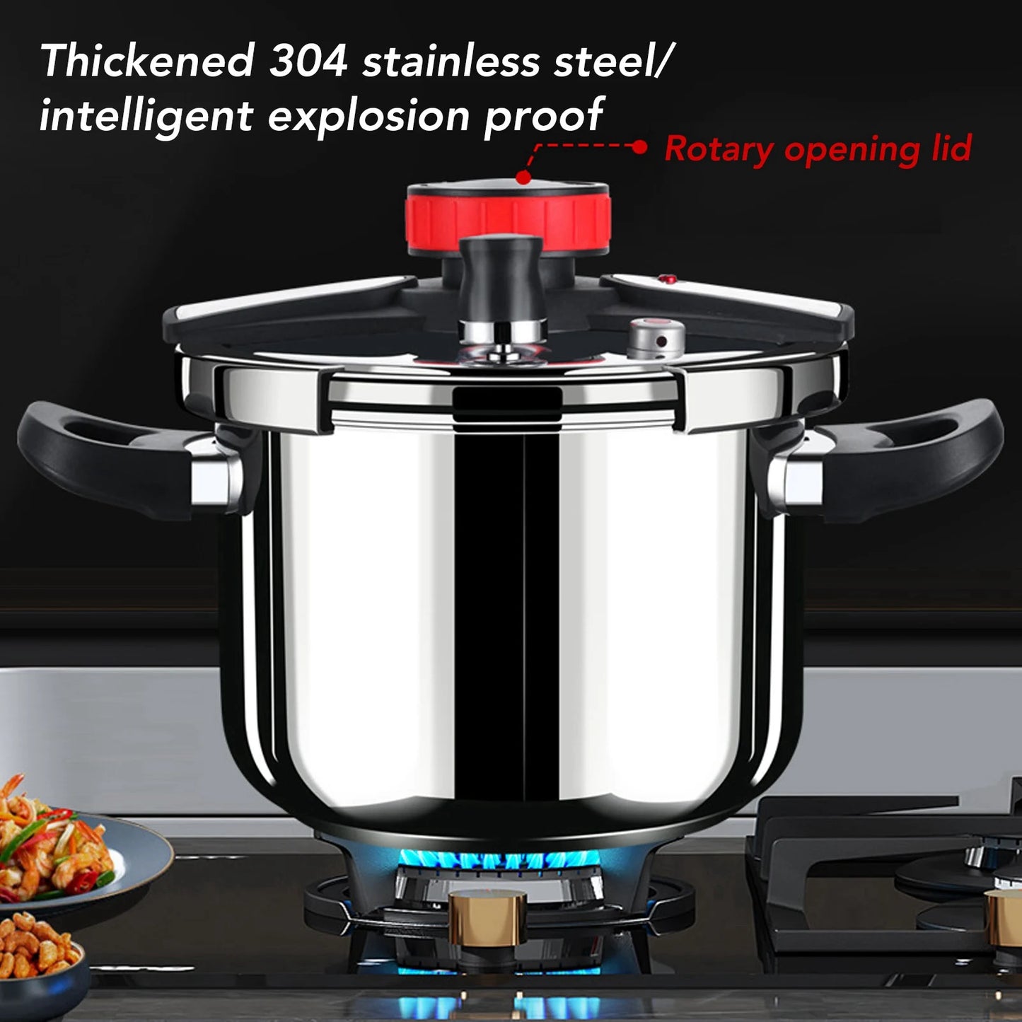 5/6/8L Large Pressure Cooker Multi Functional