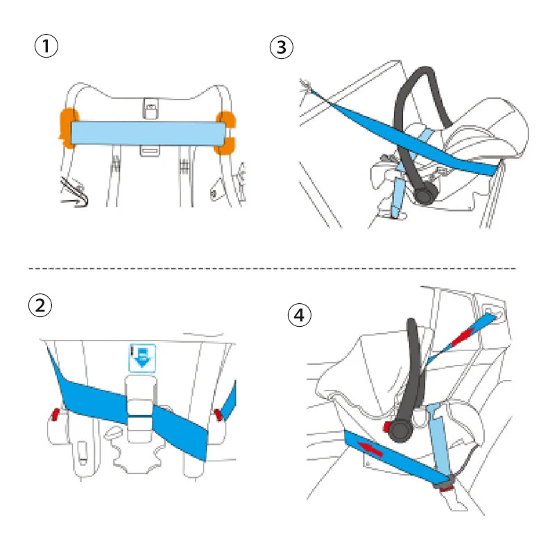 Baby Trolley Tricycle Folding