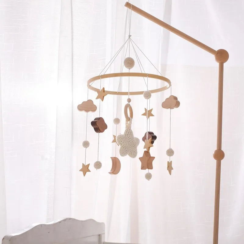 Baby Crib Mobile Bed Bell Rattle