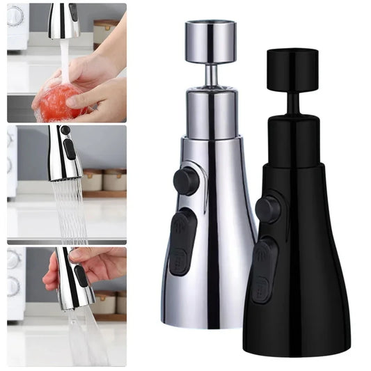 1pc 3 In1 Flexible Kitchen Faucet