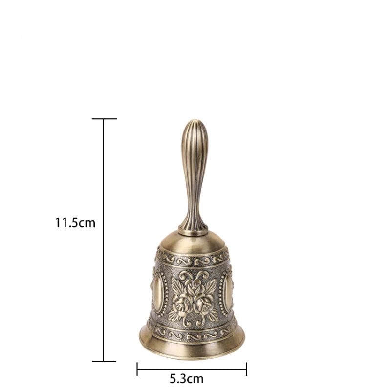 Retro Metalen Tone European Style Hand Bell