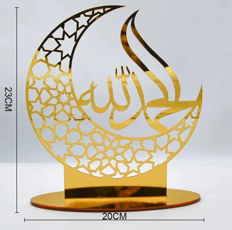 Eid Mubarak Ornaments Ramadan Decortion for Home 2025