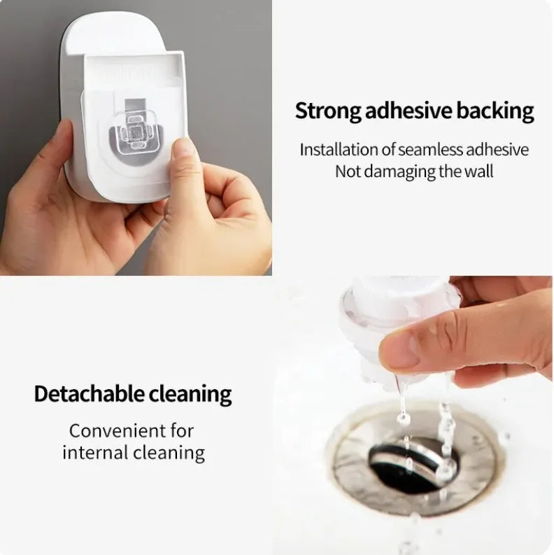 Wall-mounted Toothpaste Squeezer