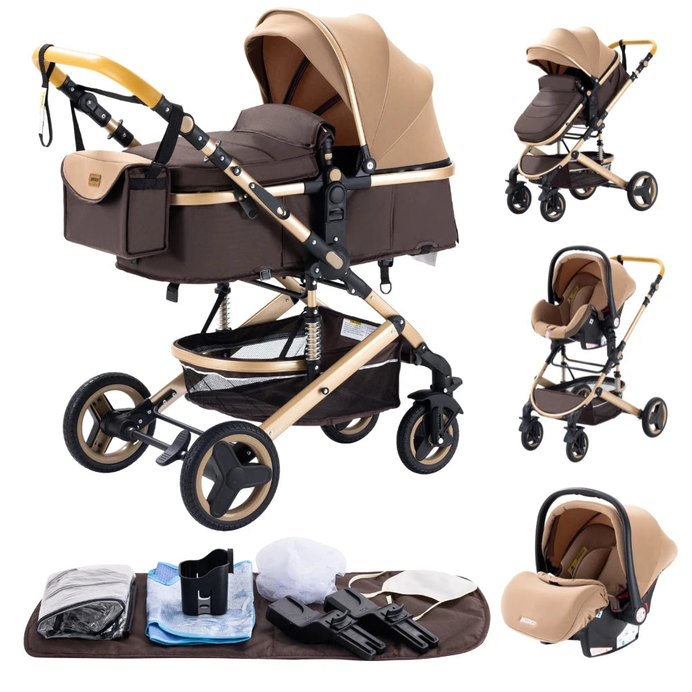 Newest Baby Stroller 3 in 1