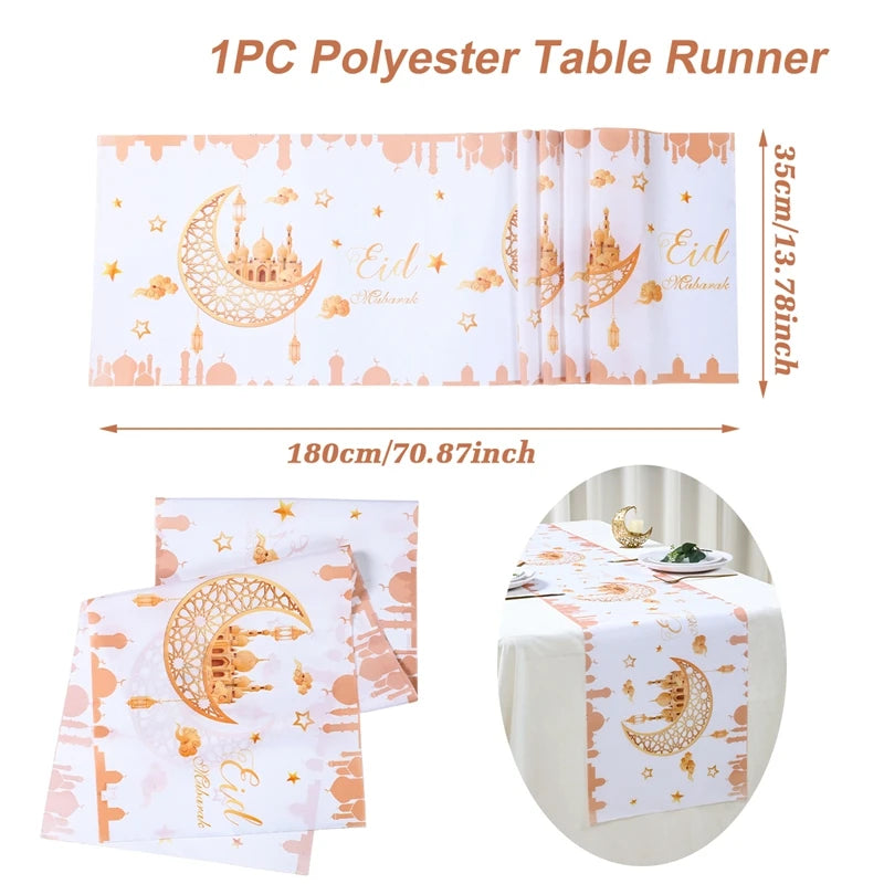 Ramadan Decoration 2025 Table Runner