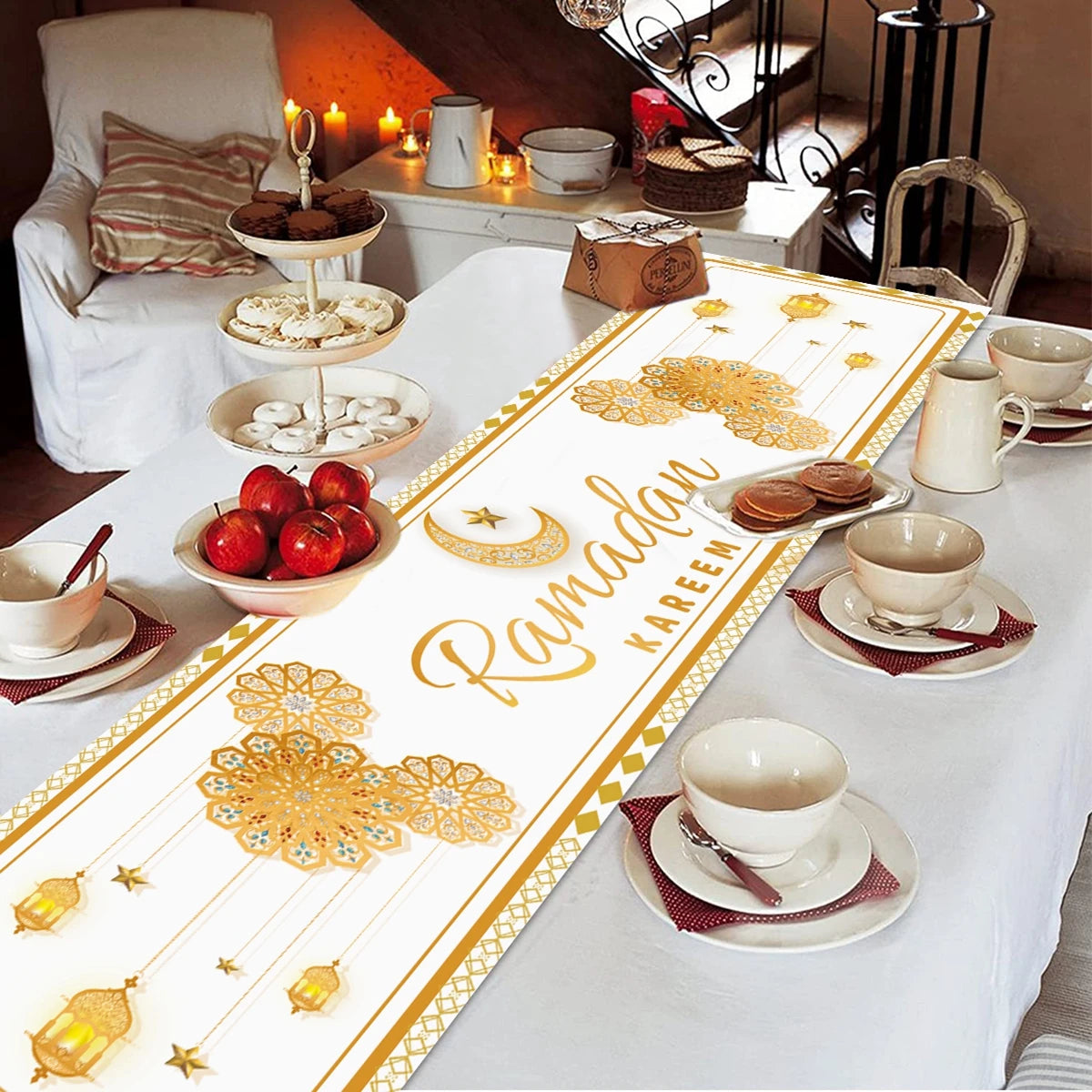 Ramadan Decoration 2025 Table Runner