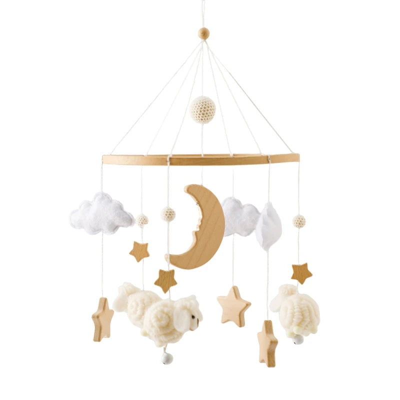 Baby Crib Mobile Bed Bell Rattle