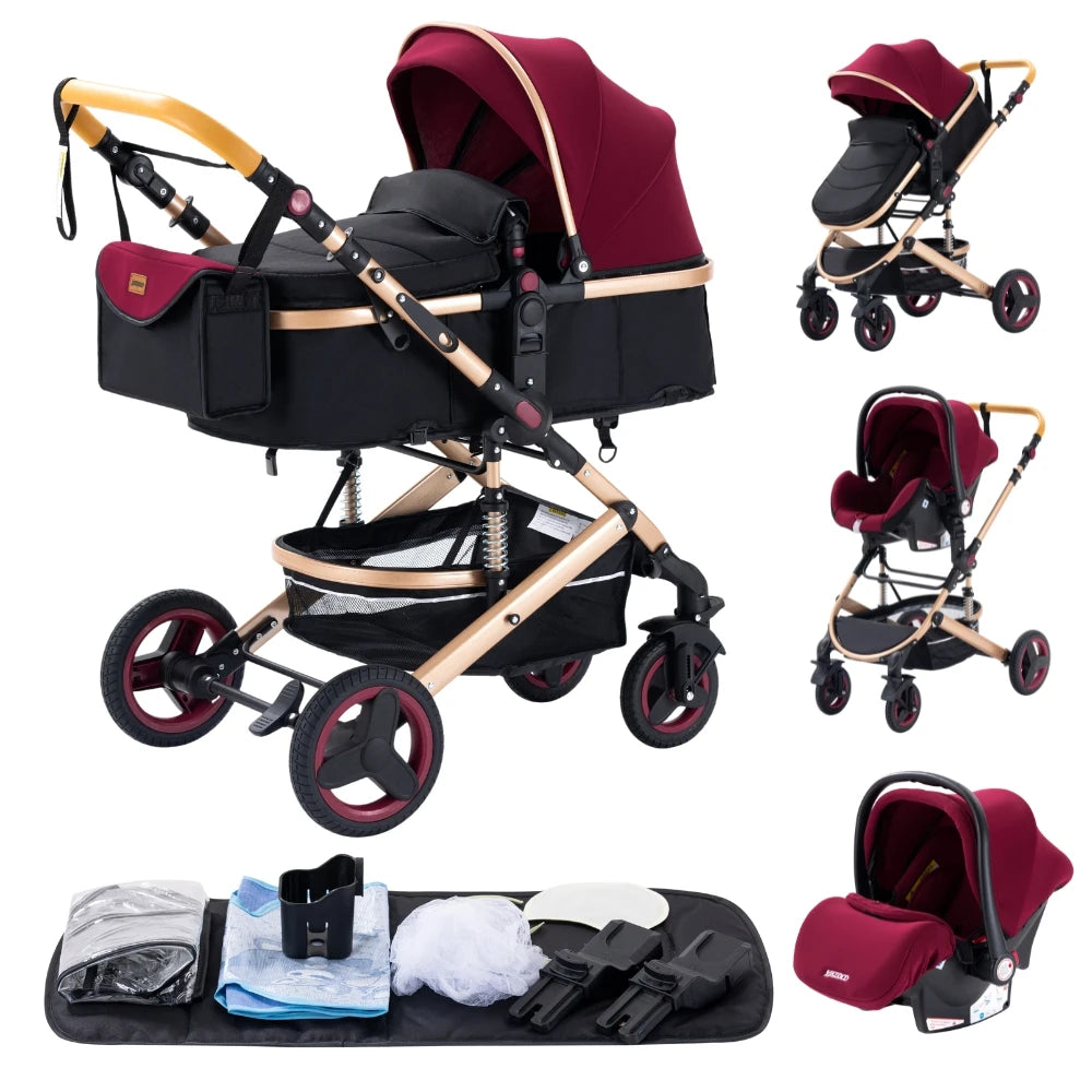 Newest Baby Stroller 3 in 1