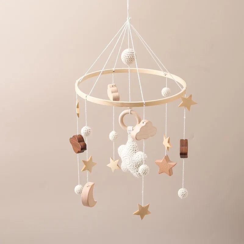 Baby Crib Mobile Bed Bell Rattle