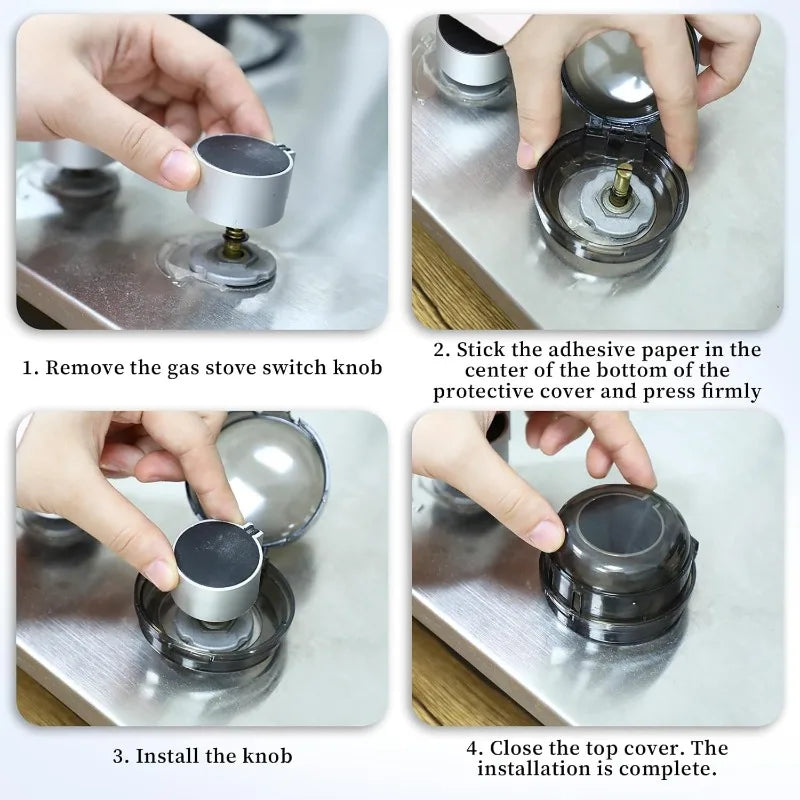 2/4/8Pcs Stove Knob Covers Child Safety